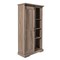 Flash Furniture Harrison 36in. Wide Rustic Farmhouse Storage Cabinet Bookcase w/Sliding Barn Door, Graywash ZG-026-GRYWSH-GG - alternate 5